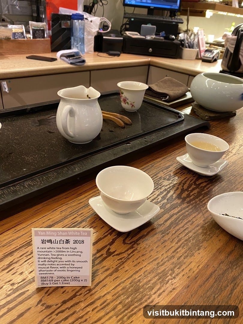 Tea Tasting Setup