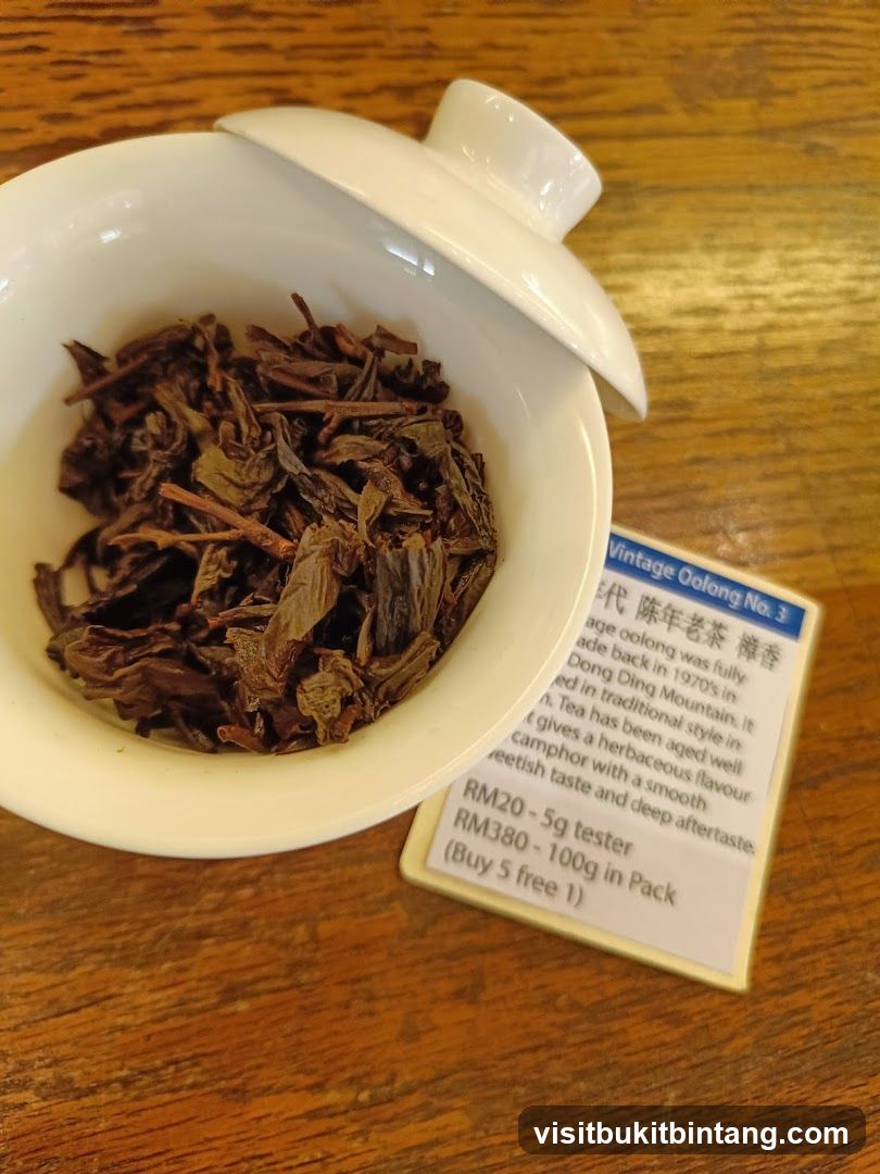 Vintage Oolong Tea