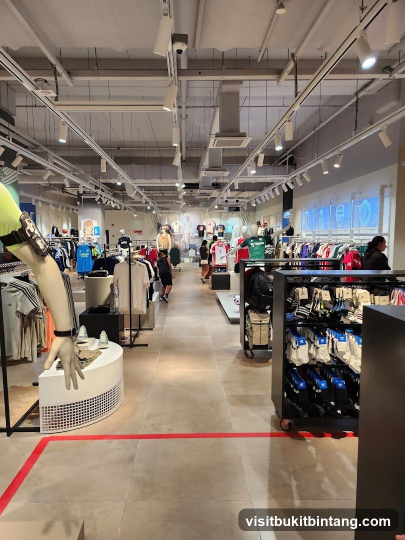 Sports Apparel Store Interior