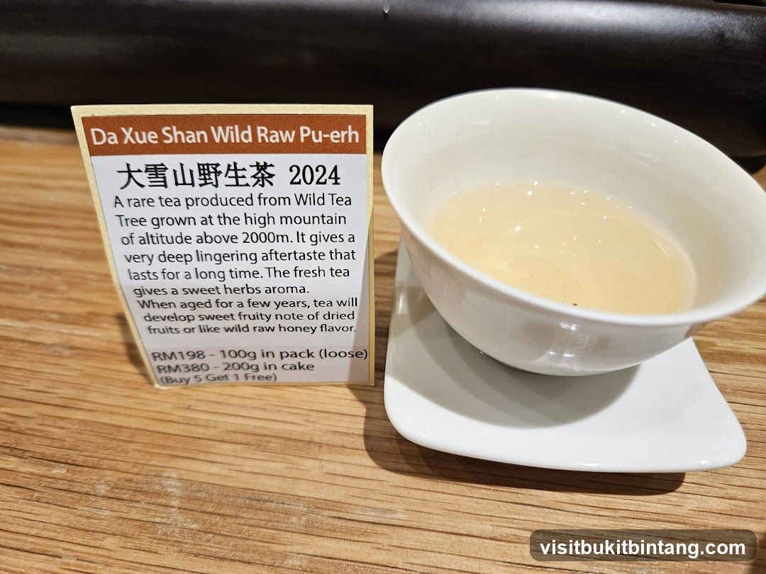 Da Xue Shan Wild Raw Pu-erh Tea
