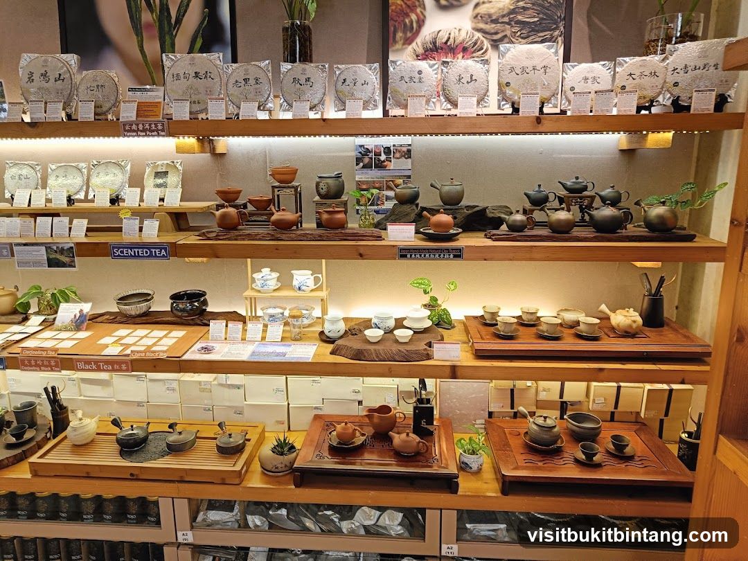 Tea Shop Display