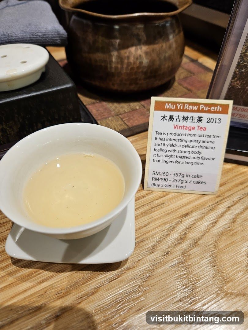 Vintage Tea Description