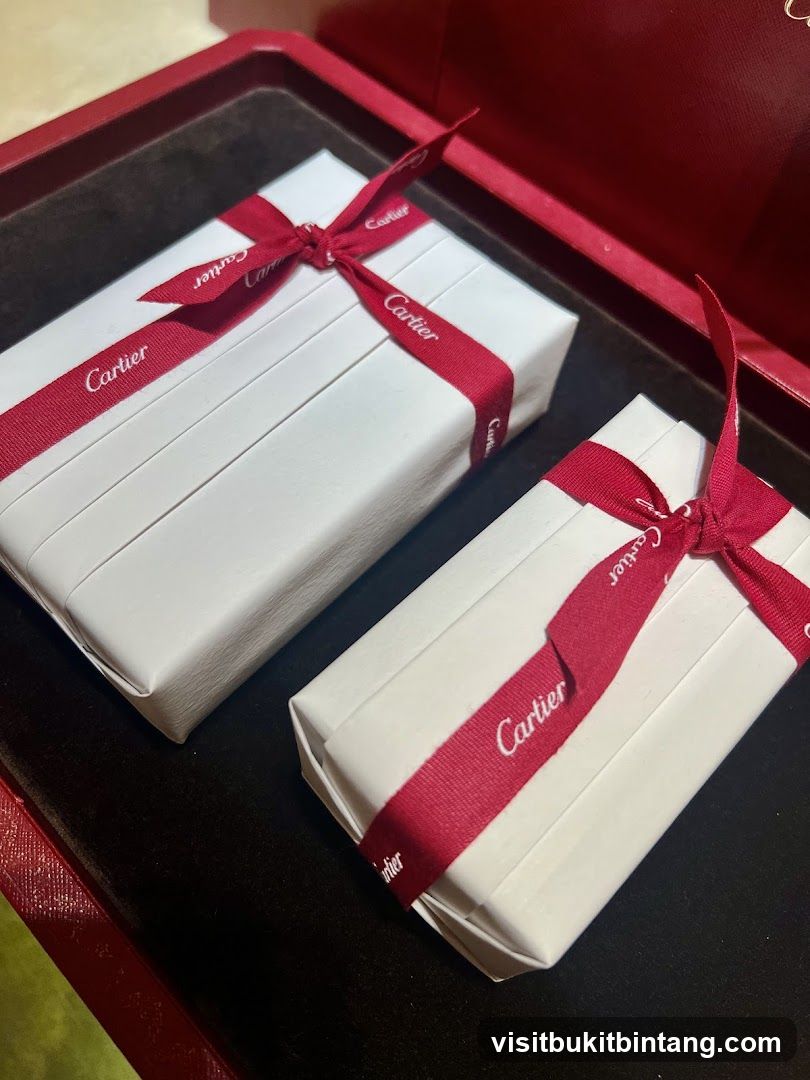 Cartier Gift Boxes