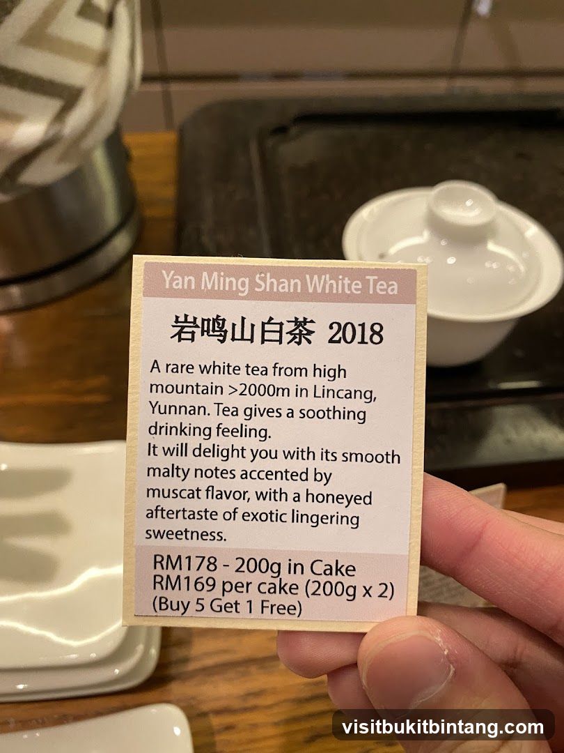 Yan Ming Shan White Tea