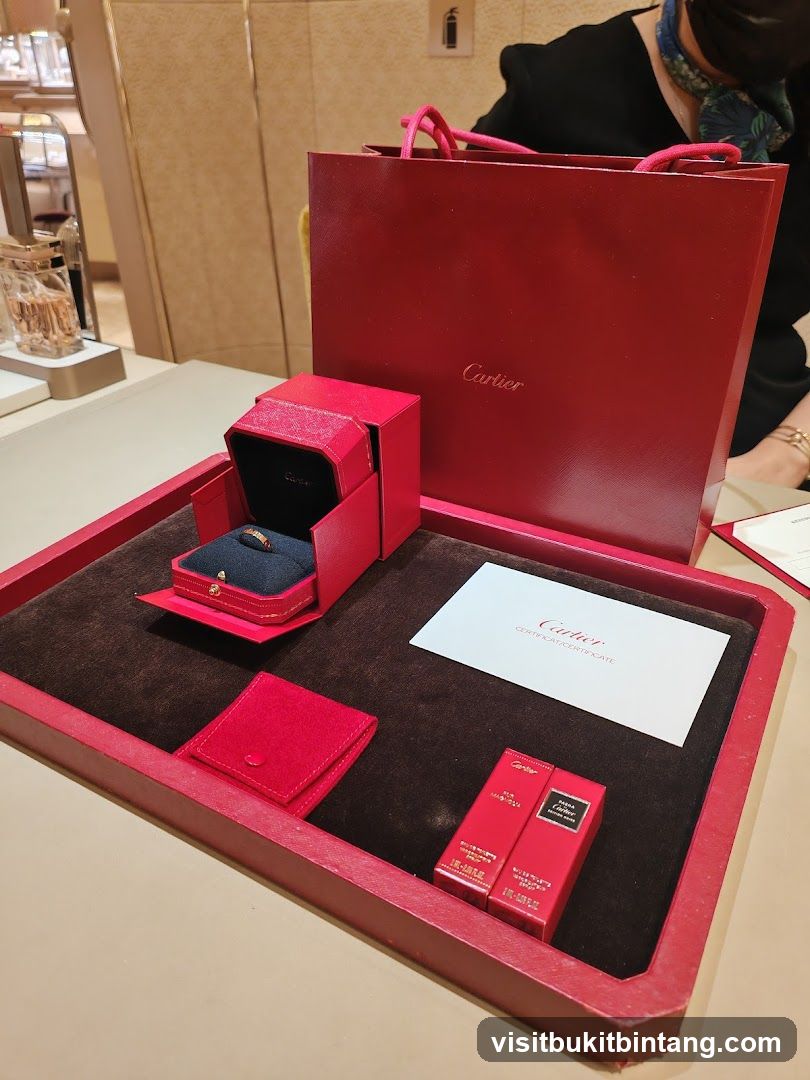Cartier Purchase Display