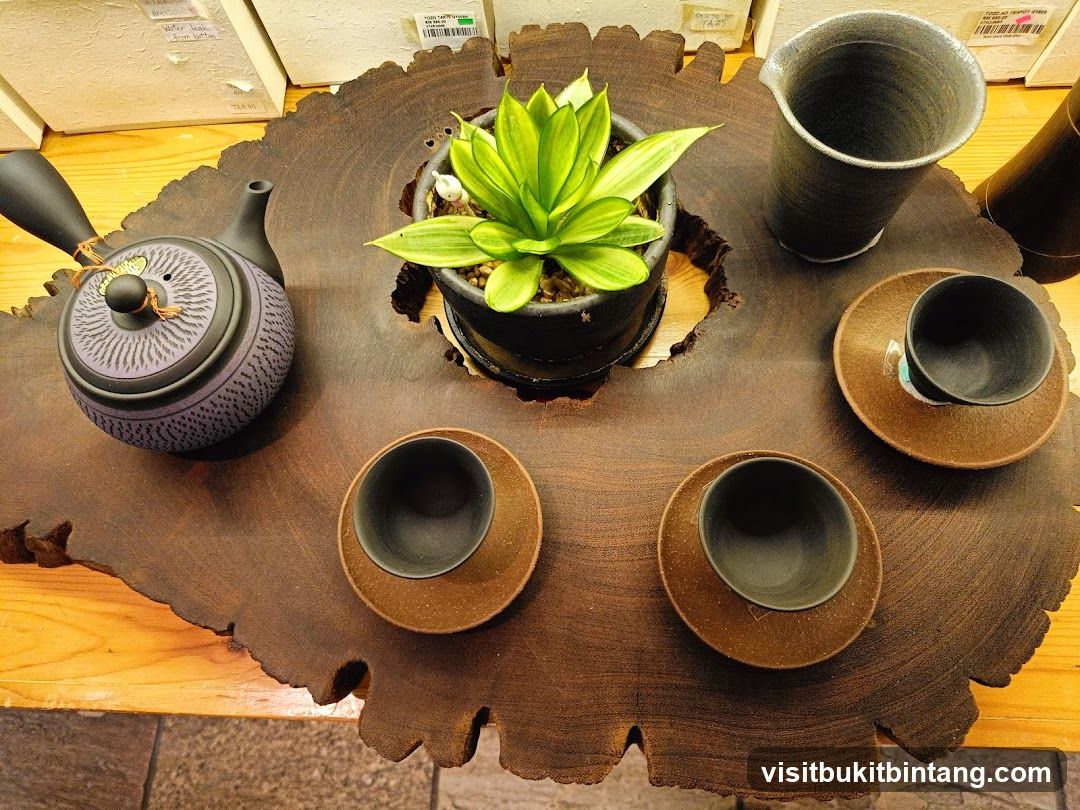 Tea Set Display