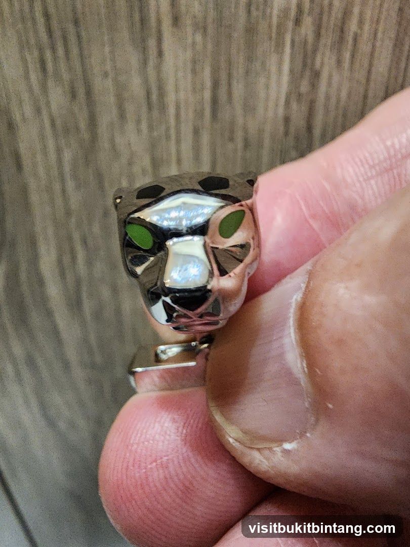Panther Head Charm