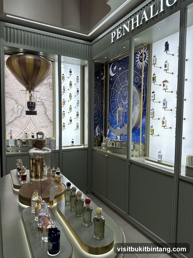 Penhaligon's Perfume Display