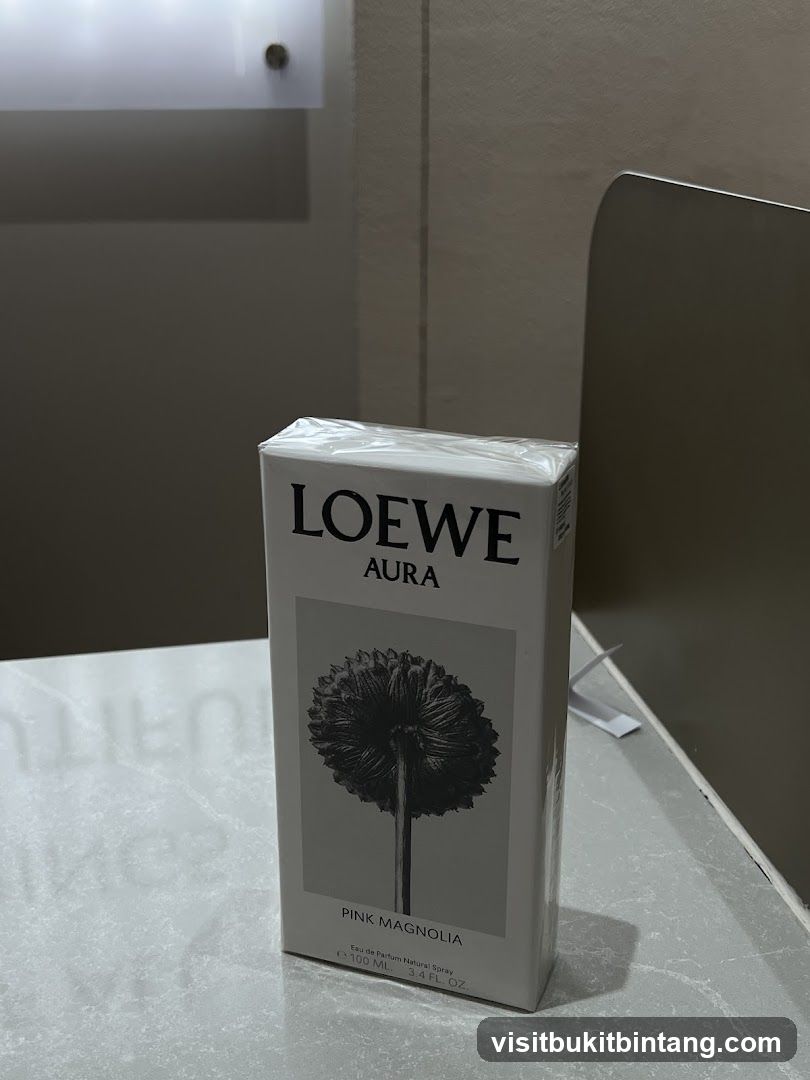 Loewe Aura Pink Magnolia Perfume Box