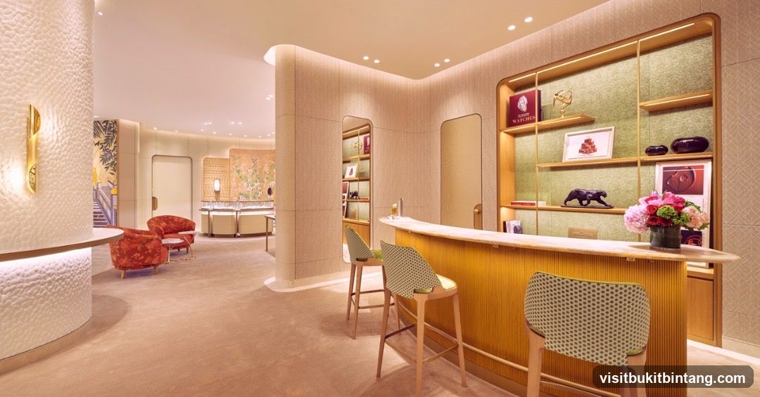 Luxury Jewelry Store Interior