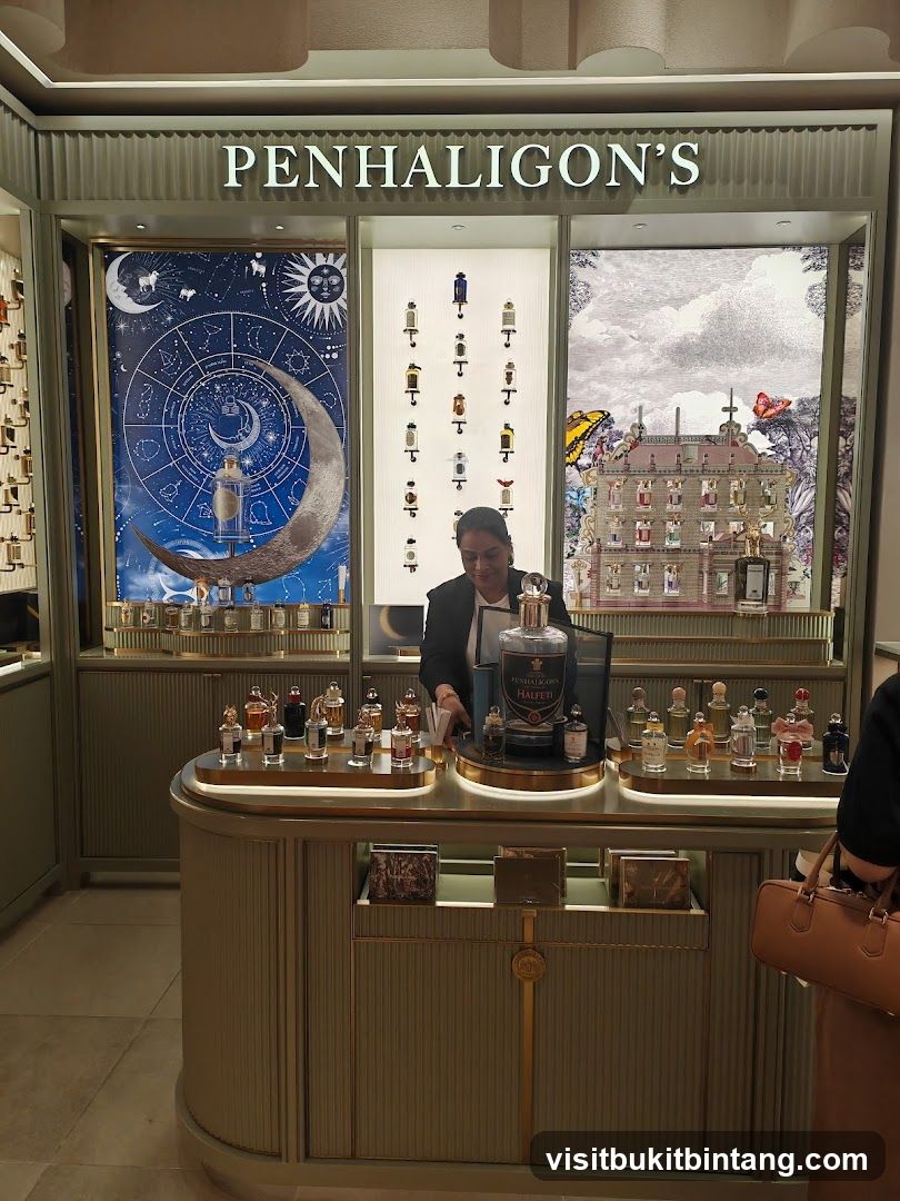 Penhaligon's Perfume Display
