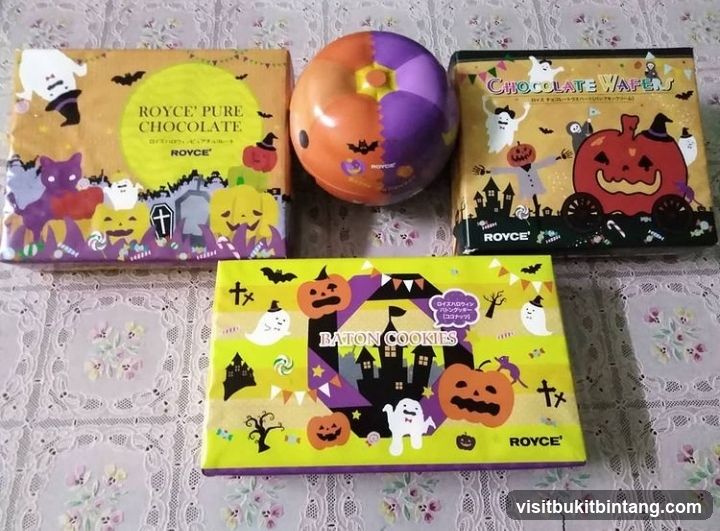 Halloween Themed Royce Chocolates