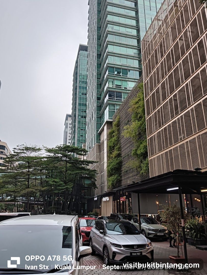 Modern Cityscape with Buildings and Cars