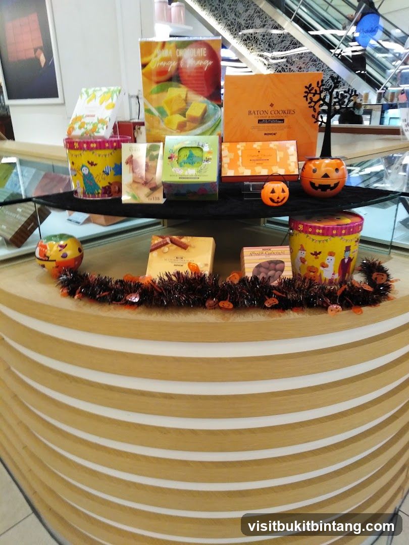 Halloween Themed Confectionery Display