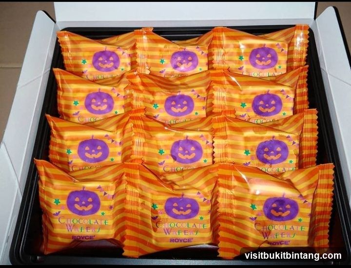 Halloween Chocolate Wafers