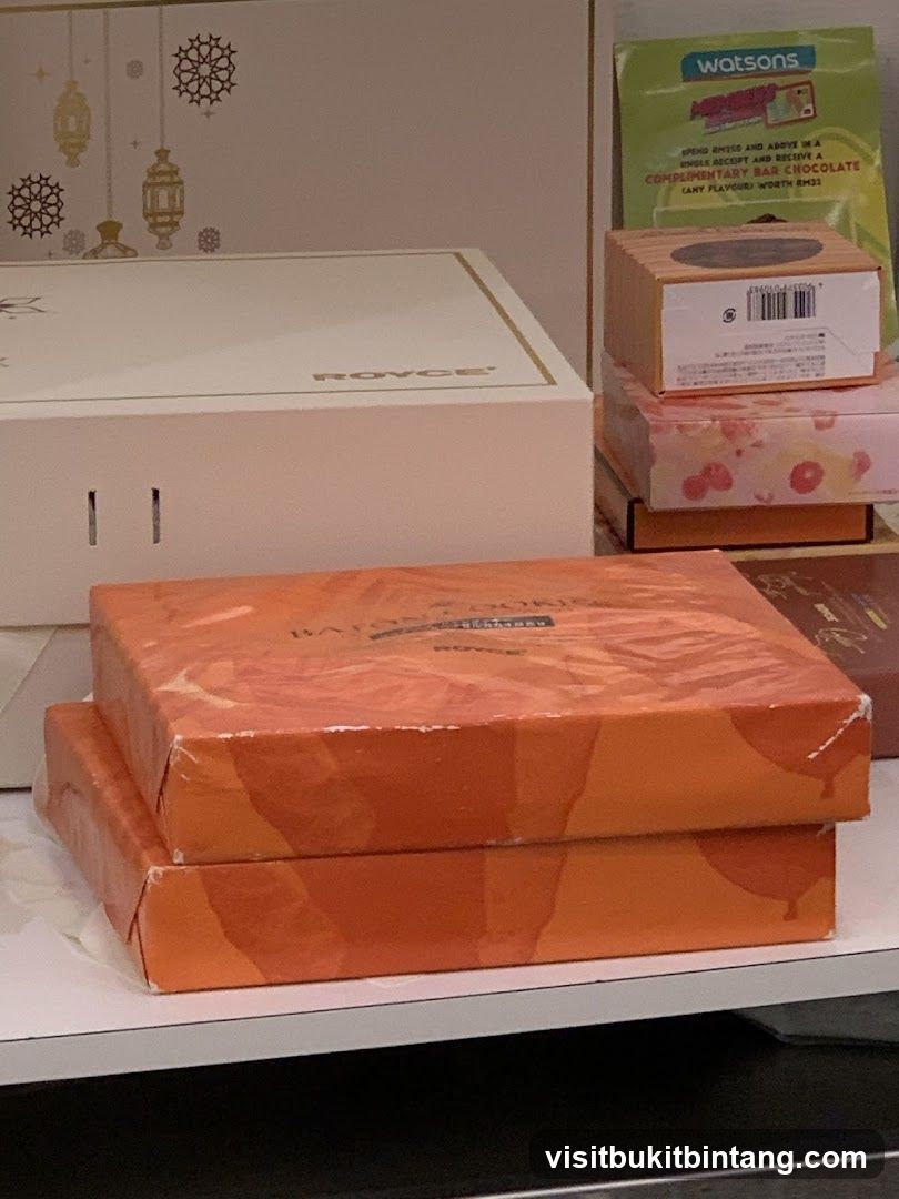 Gift Boxes and Watsons Promotion