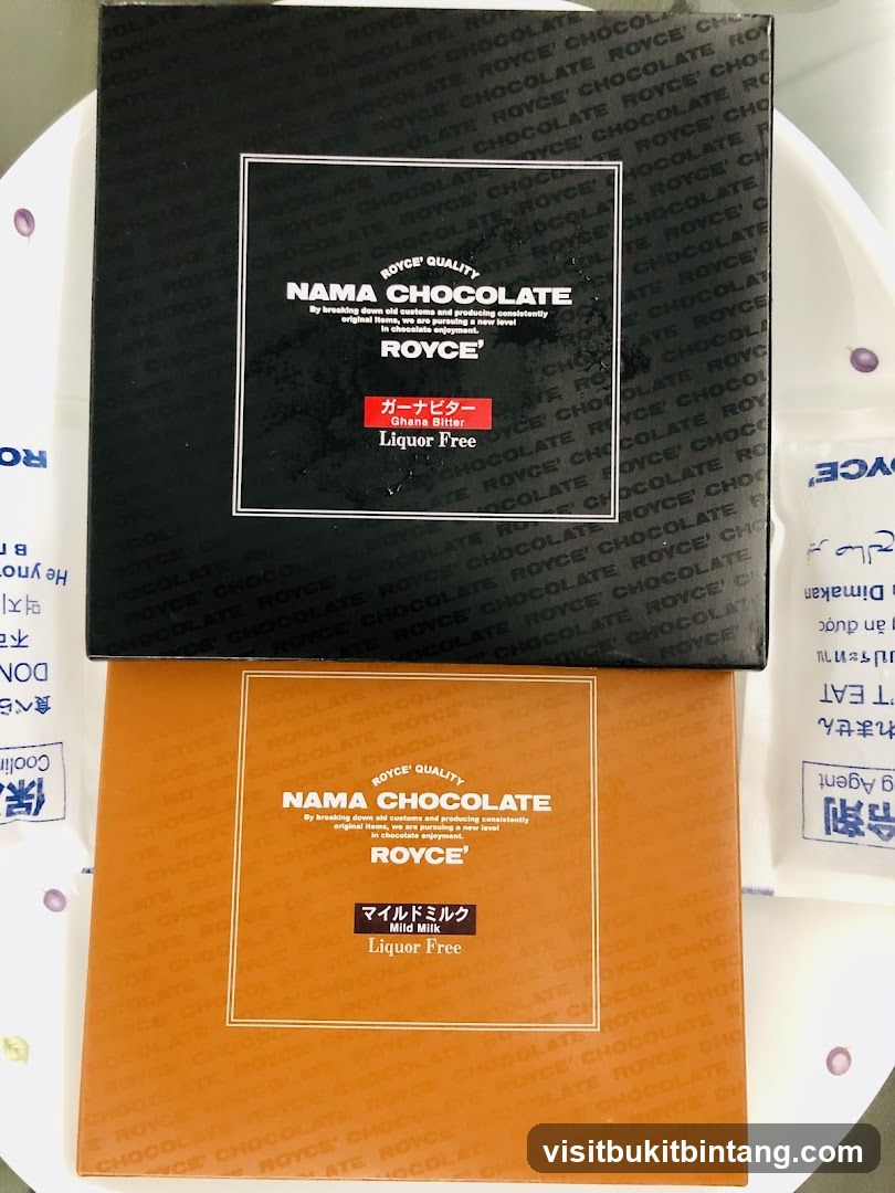 Royce' Nama Chocolate Boxes