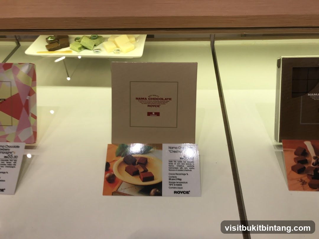 Nama Chocolate Display