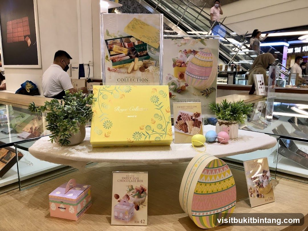Easter Chocolate Display