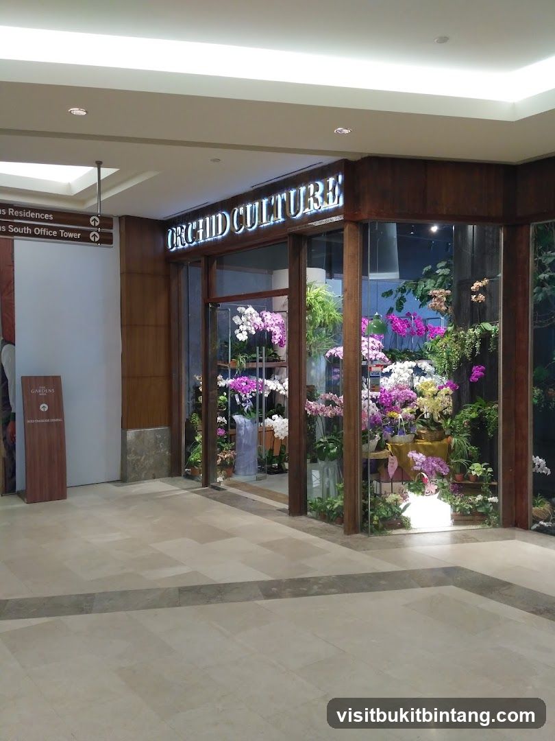Orchid Culture The Gardens Mall