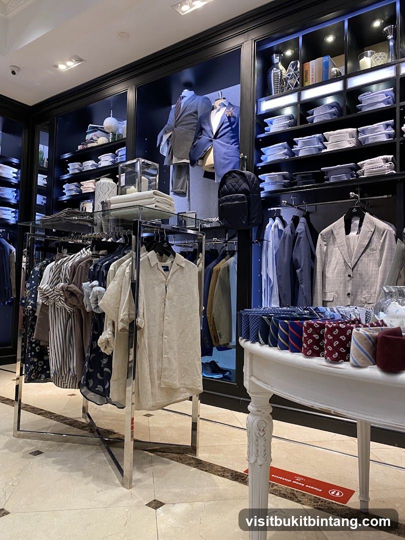Men's Clothing Store Display