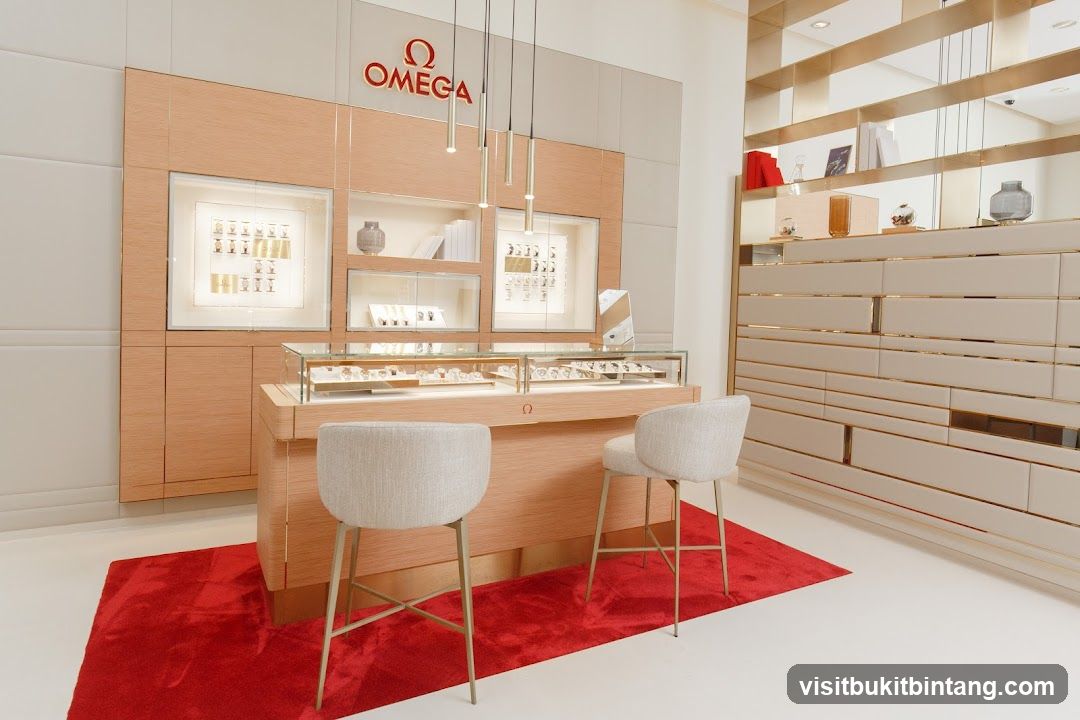 Omega Watch Store Interior