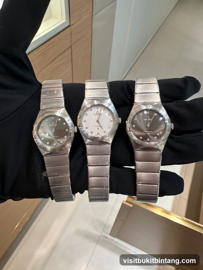 Three Omega Constellation Watches