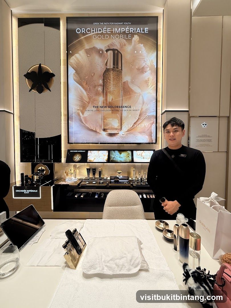 Guerlain Orchidée Impériale Display