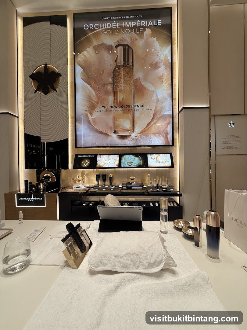 Guerlain Orchidée Impériale Display