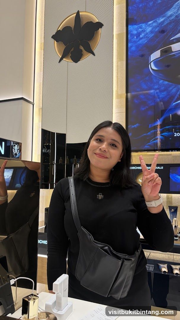 Woman Posing in a Store