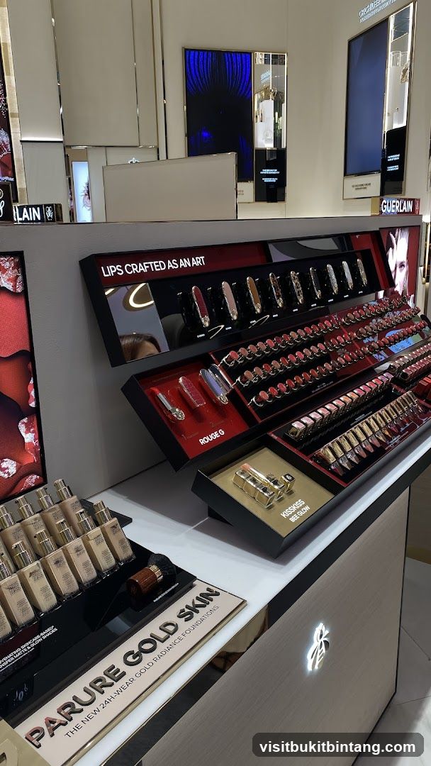 Guerlain Makeup Display