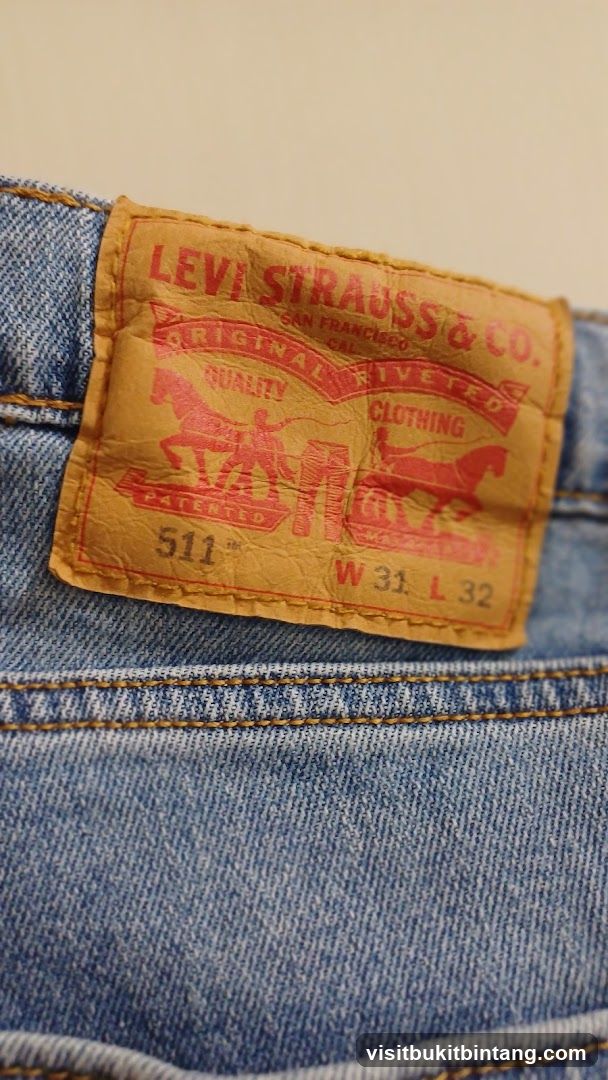 Levi Strauss & Co. 511 Jeans Label