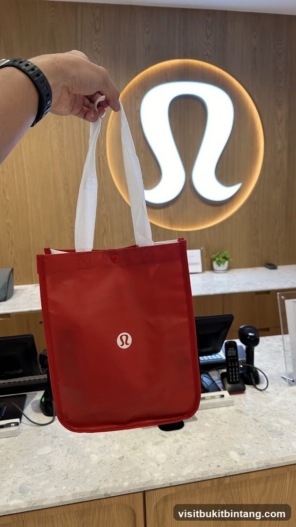 Lululemon Shopping Bag