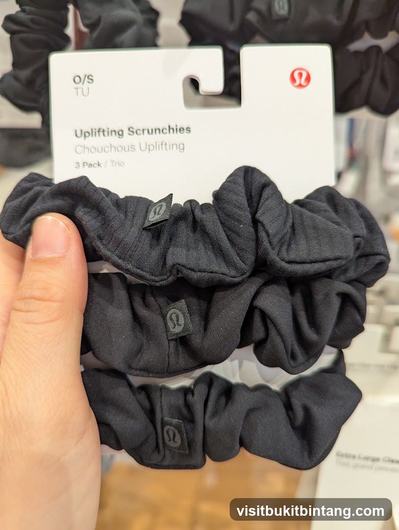 Uplifting Scrunchies