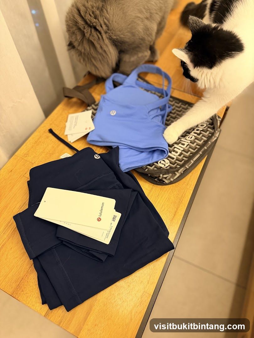 Lululemon Apparel with Cats