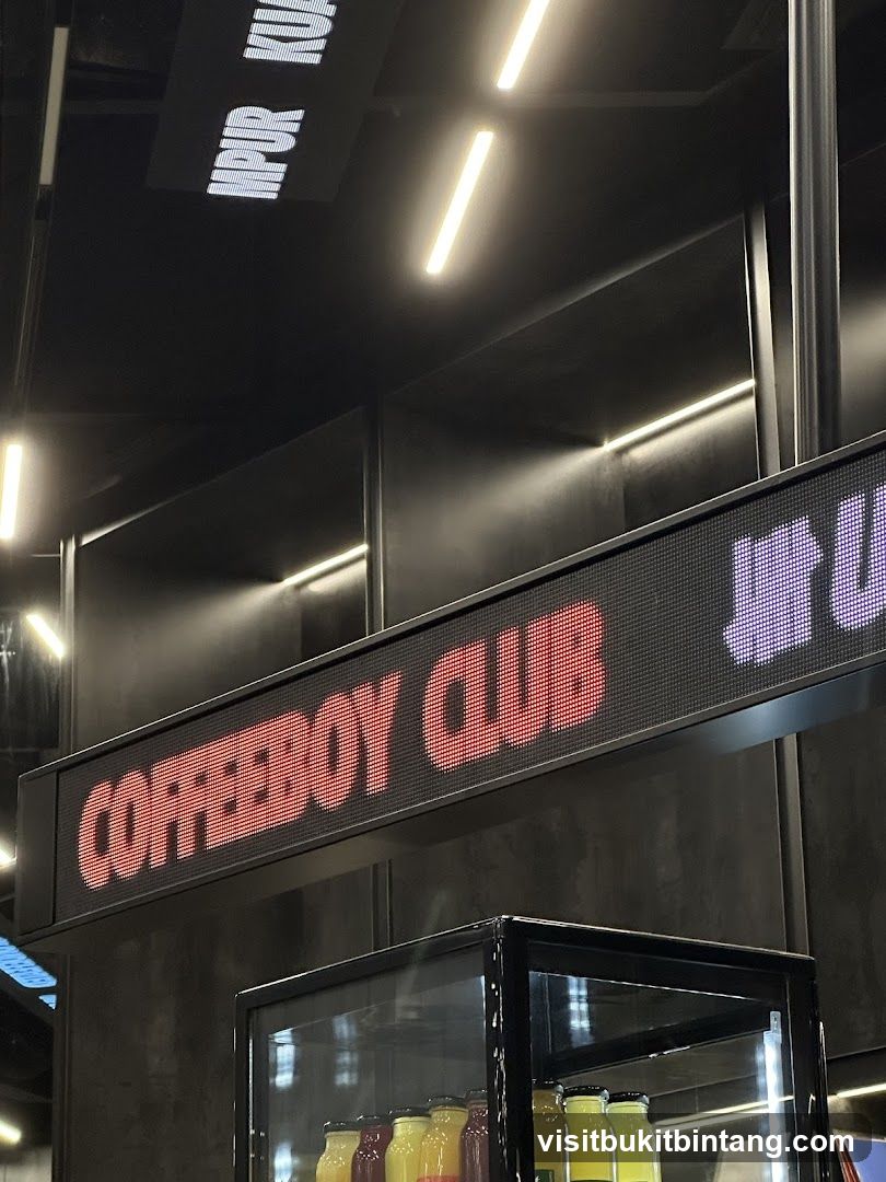 Coffeeboy Club Signage