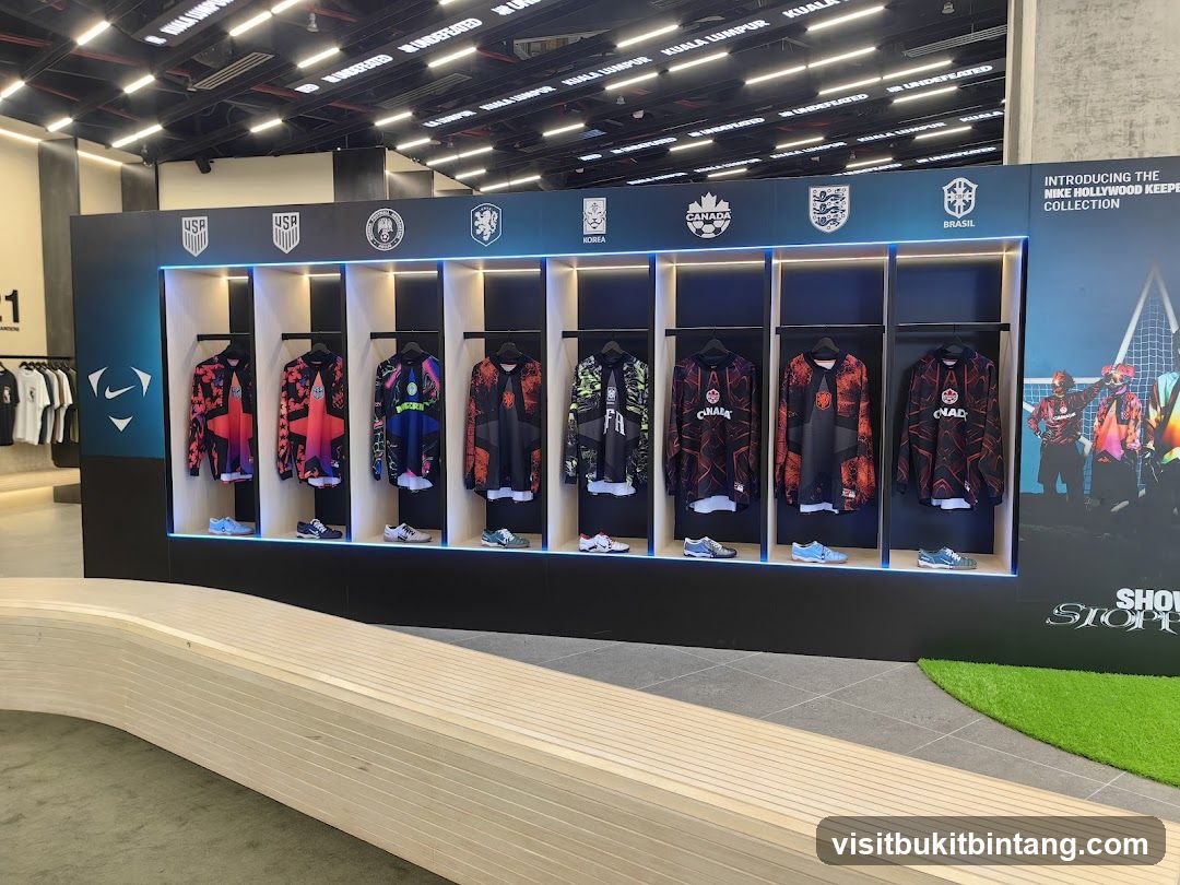 Nike Hollywood Keeper Collection Display