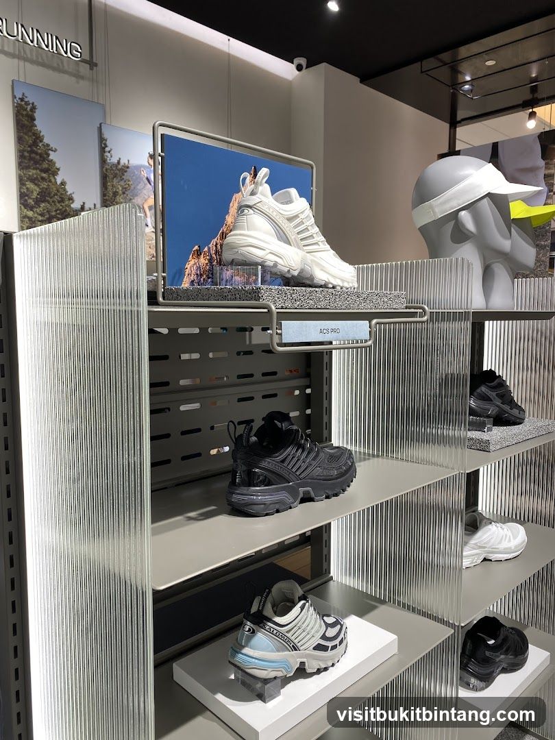 Athletic Shoe Display
