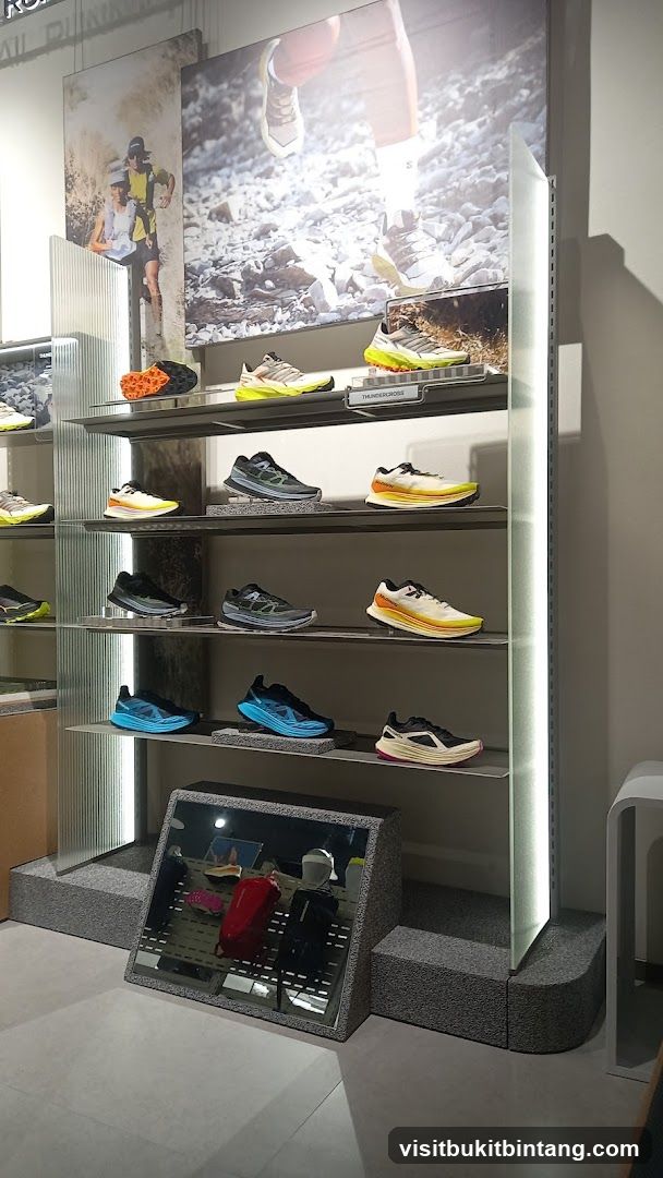 Running Shoe Display