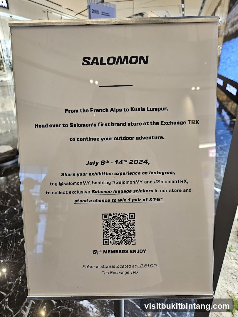 Salomon Store Opening Announcement