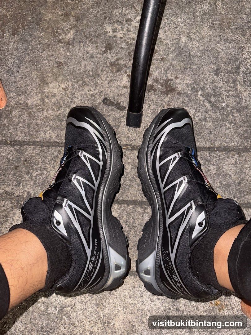 Black Salomon XT6 Gore-Tex Shoes