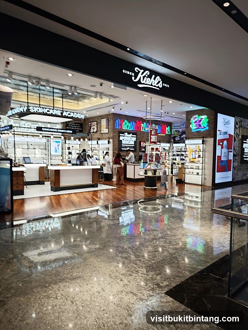 Kiehl's Store Interior