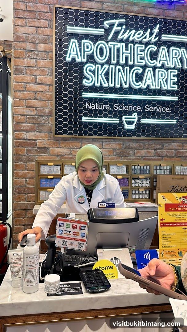Apothecary Skincare Counter