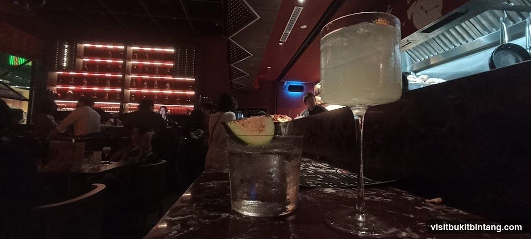 Cocktails at a Bar