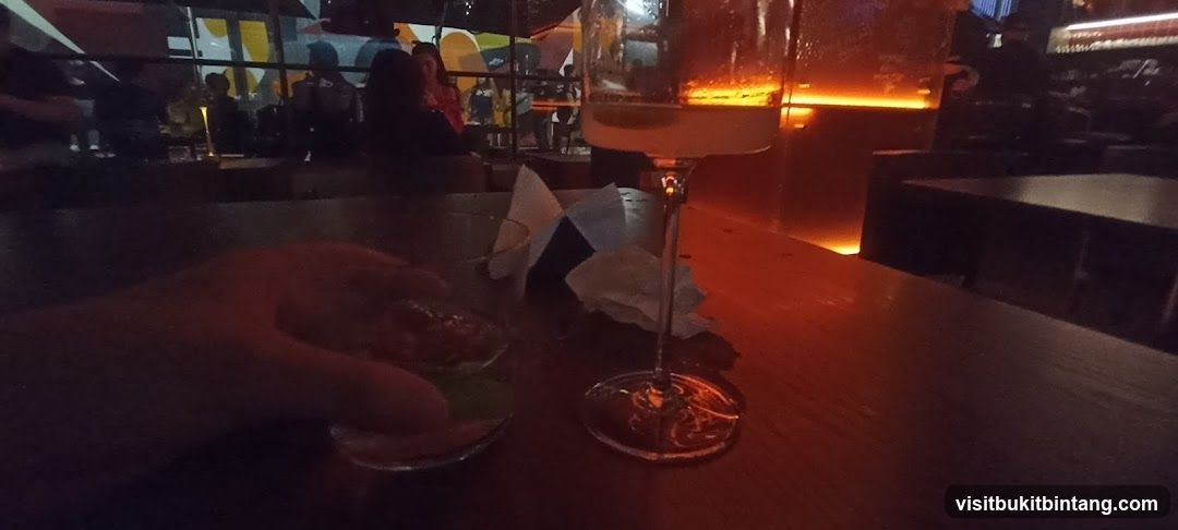 Drinks on a table