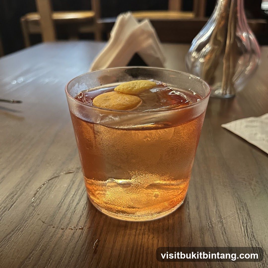Cocktail with Garnish