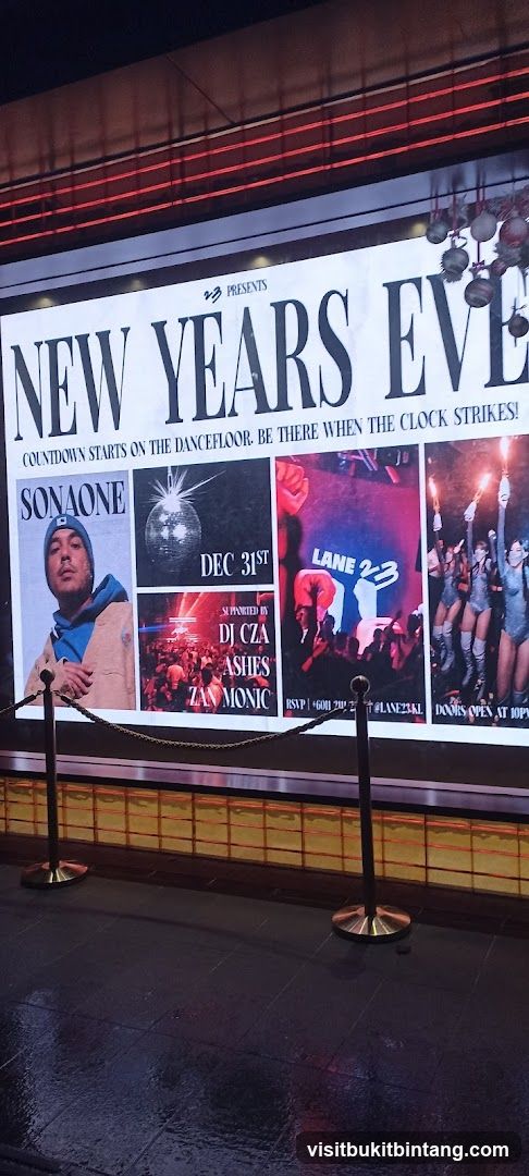 New Year's Eve Event Advertisement