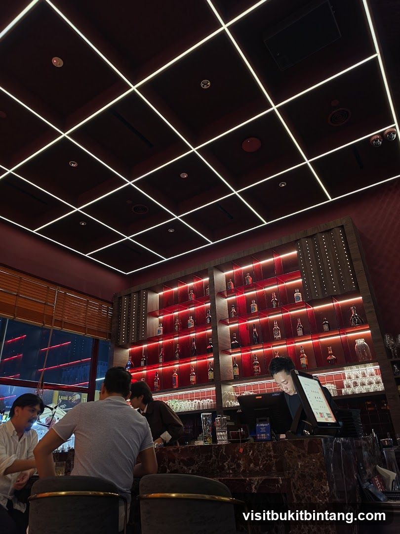 Bar Interior with Patrons