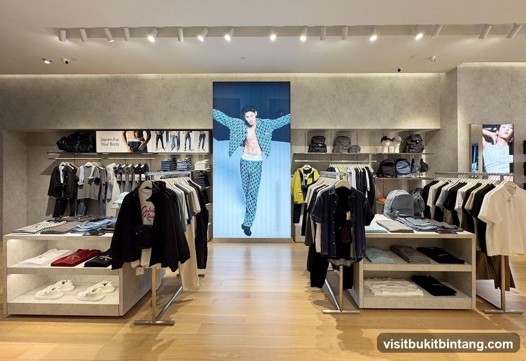 Calvin Klein Store Interior