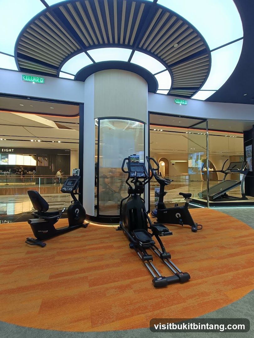 Gym Equipment Display